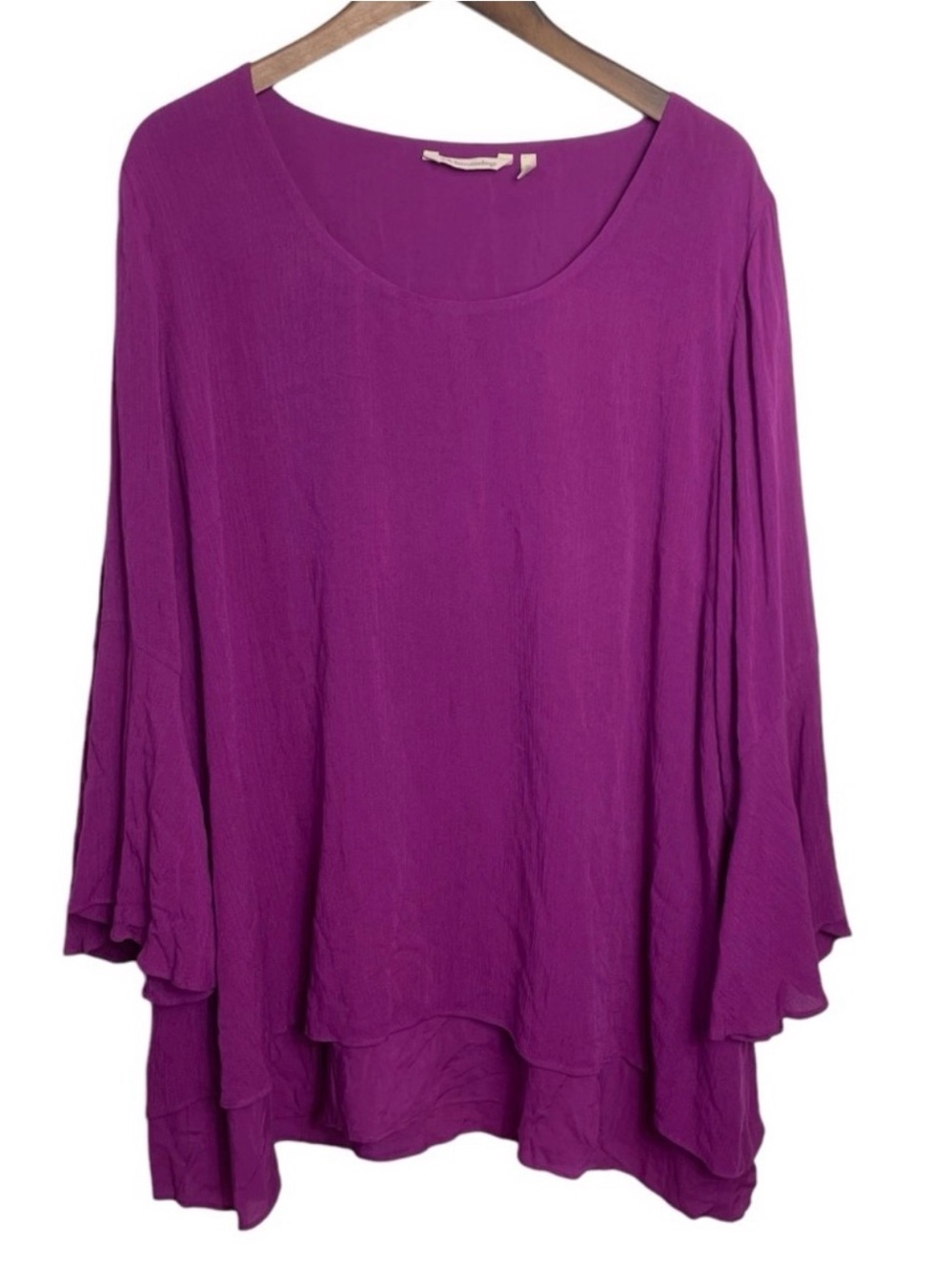 Soft Surroundings Tunic Top - Magenta - Size 2X